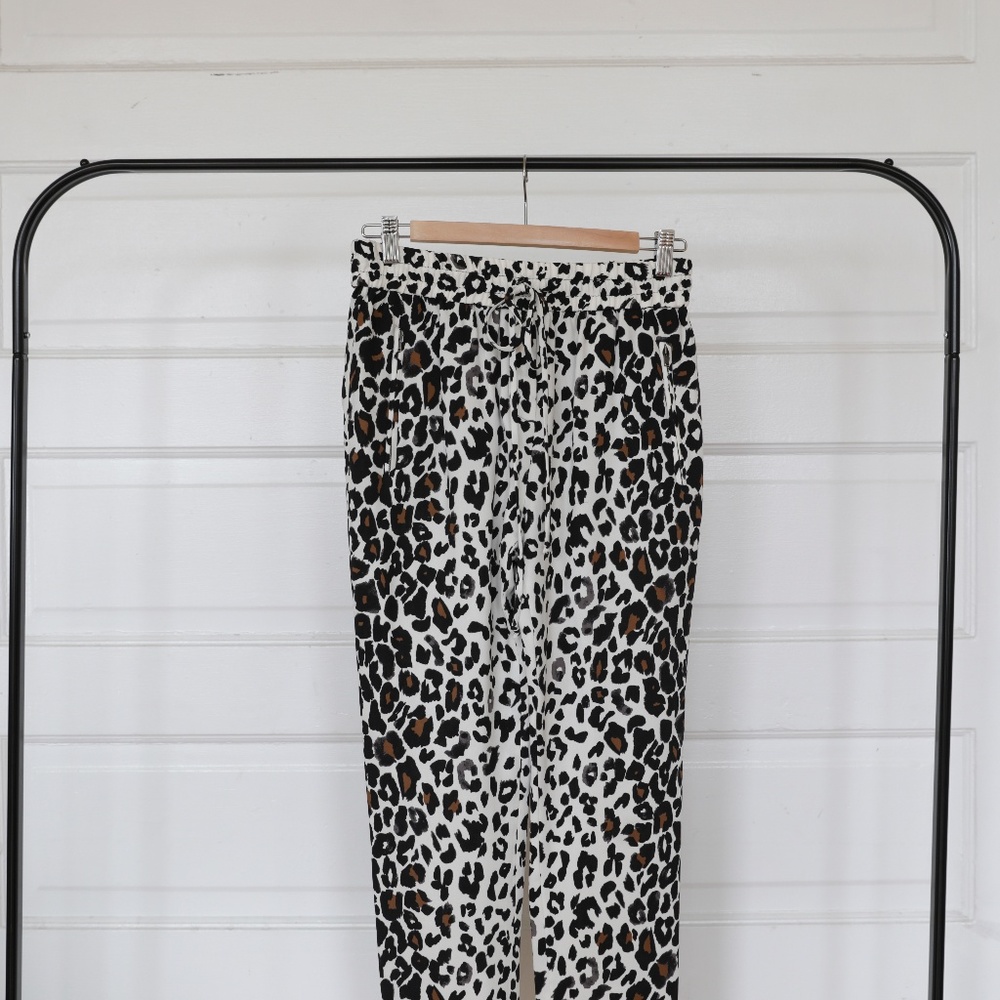 A.L.C. Leopard Print Trousers